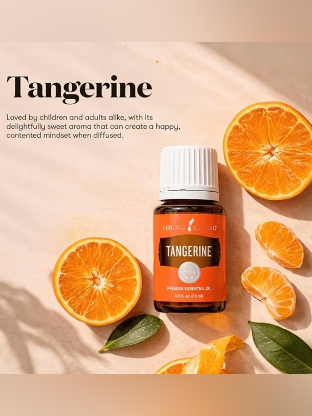 Young Living Tangerine Essential Oil 15 ml Brand New Unopened - Picture 7 of 10
